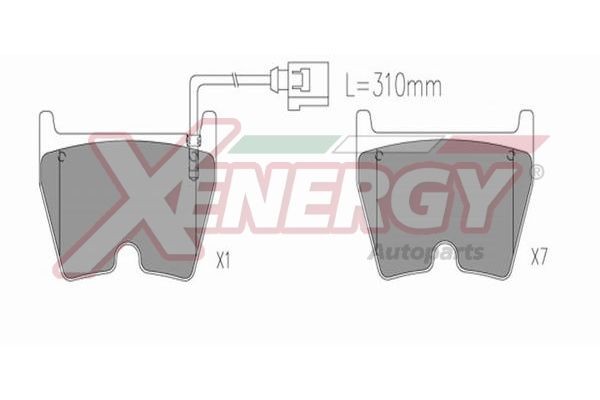 AP XENERGY X41373: Piduriklotsid