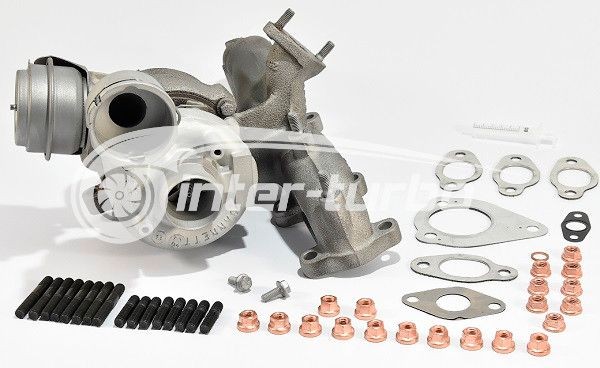 INTER-TURBO IT-720855: Turbosuflantă >> TURBOCHARGER REMANUFACTURED << incl. Set garnituri