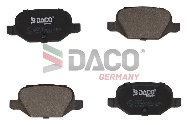 DACO Germany 320911: Plaquettes de frein
