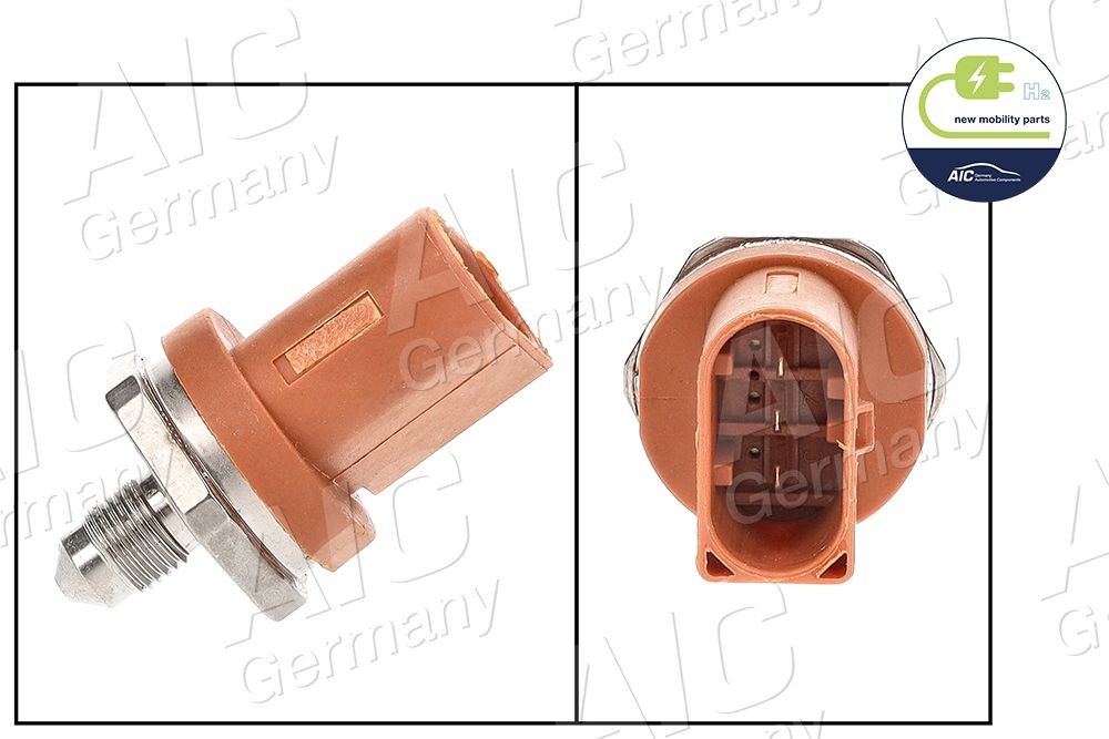 AIC 56680: Devējs, Degvielas padeves spiediens NEW MOBILITY PARTS no degvielas sadalītāja uz pievadlīniju