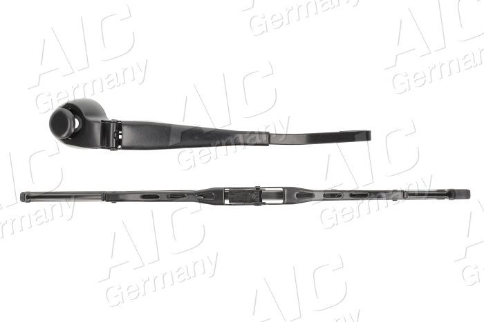 AIC 56860: Bras d'essuie-glace, nettoyage des vitres Qualité originale de l'AIC arrière, 350mm, avec cache, avec balai d'essuie-glace intégré