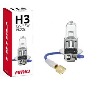 AMiO 01478: Λυχνία, μεγάλα φώτα 55W, H3 Clear