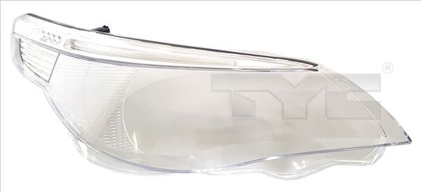 TYC 20-12925-LA-1: Verre de phare droit