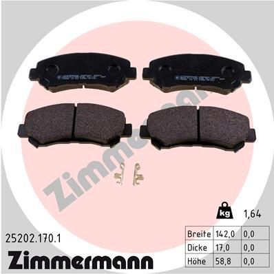 ZIMMERMANN 25202.170.1: Bremžu kluči Foto atbilst piegādes apjomam