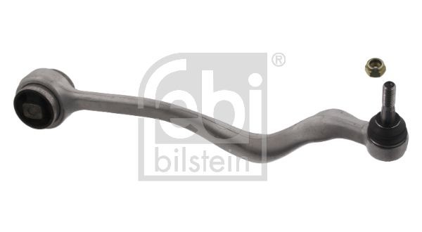FEBI BILSTEIN 280128: Bras de suspension droit, Essieu avant supérieur, Aluminium, avec palier hydraulique, avec support, avec écrou de blocage, avec rotule de suspension