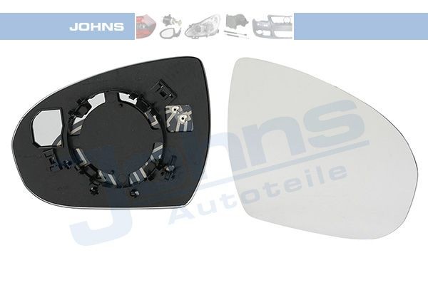 JOHNS 39 63 38-81: Spoguļstikls, Ārējais atpakaļskata spogulis pa labi