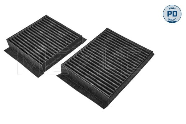 MEYLE 11-12 326 0008/PD: Filtr, vzduch v interiéru MEYLE-PD: Advanced performance and design. Vložka filtru, s účinkem absorbce zápachu, Filtr s aktivním uhlím, s antibakteriálním účinkem, Filtr jemného pachu (PM 2.5), Filtr NOx, Působení, které způsobuje absorpci NOx