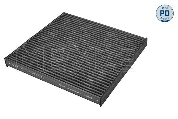 MEYLE 11-12 326 0014/PD: Filtro abitacolo MEYLE-PD: Advanced performance and design. Cartuccia filtro, per esigenze particolari, Filtro al carbone attivo, Filtro per polveri fini (PM 2.5), con effetto antiallergico, Azione assorbente NOx, Filtro NOx, elevata separazione polvere fine, con potere assorbente degli odori