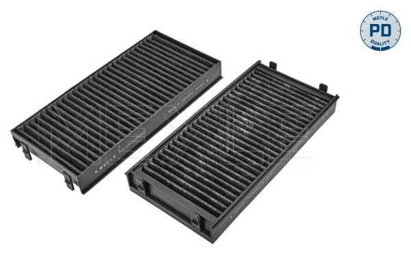 MEYLE 314 326 0000/PD: Filtre d'habitacle MEYLE-PD: Advanced performance and design. Filtre à charbon actif, Cartouche filtrante, de haute performance, avec effet antibactérien, Filtre à poussière fine (PM 2.5), aux propriétés anti-allergènes, avec action absorbant les odeurs, séparation élevée des poussières fines, Filtre à NOx, Effet d'absorption des NOx