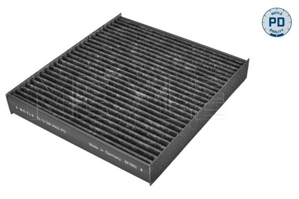 MEYLE 32-12 326 0002/PD: Filtrs, Salona telpas gaiss MEYLE-PD: Advanced performance and design. Filtra patrona, Paaugstinātām prasībām, Aktivētās ogles filtrs, Smalko daļiņu gaisa filtrs (PM 2.5), ar antialerģisku iedarbību, ar smaku absorbējošu iedarbību, augsta smalko putekļu atdalīšanas iespēja, Slāpekļa oksīdu filtrs, Slāpekļa oksīdu absorbējošs efekts