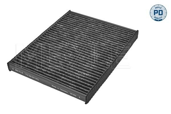 MEYLE 712 326 0011/PD: Innenraumfilter MEYLE-PD: Advanced performance and design. mit geruchsabsorbierender Wirkung, Feinstaubfilter (PM 2.5), mit antiallergischer Wirkung, hohe Feinstaubabscheidung, NOx-Filter, NOx-absorbierende Wirkung, Aktivkohlefilter, Filtereinsatz