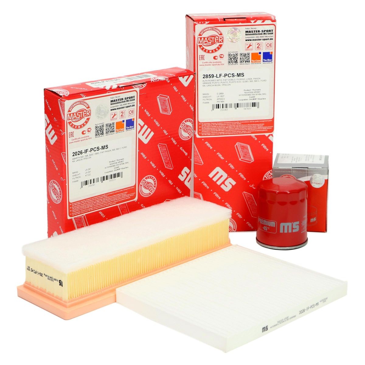 MASTER-SPORT 450001142: Set filtre