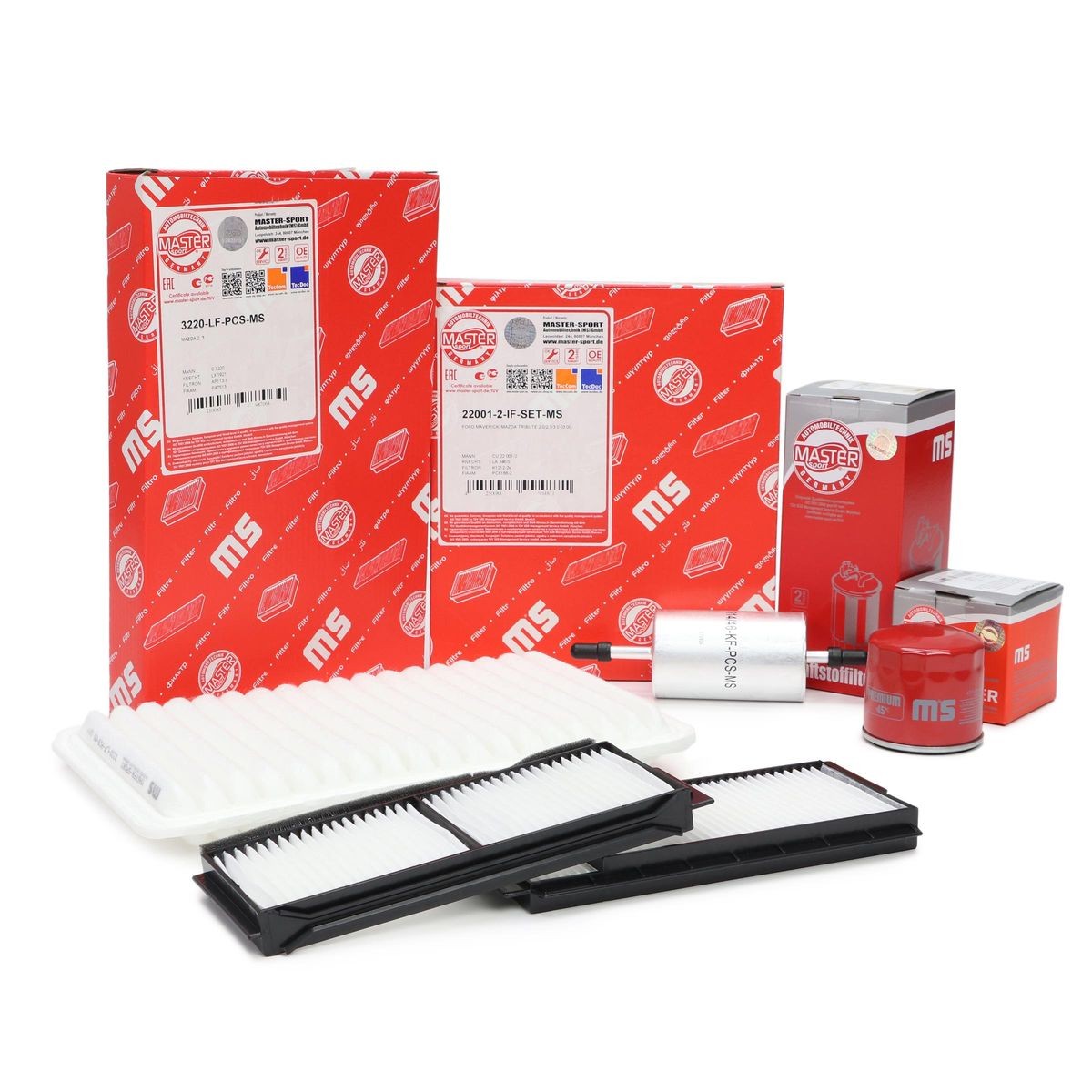 MASTER-SPORT 450001172: Set filtre