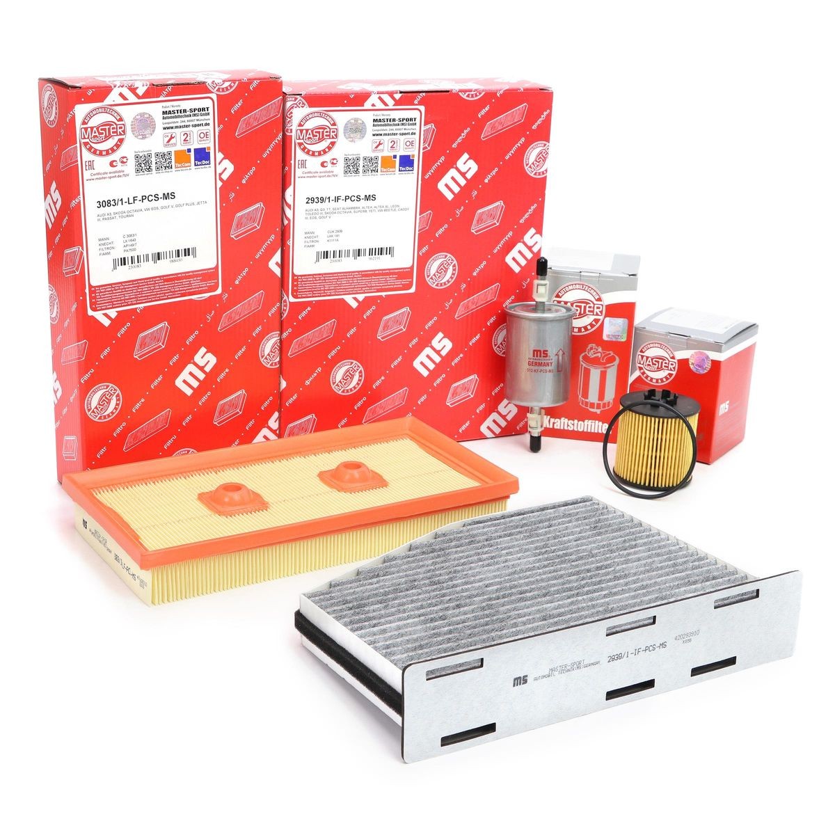 MASTER-SPORT 450002183: Filtrs-Komplekts