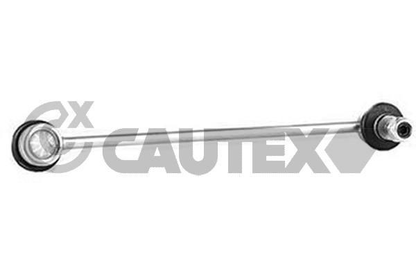 CAUTEX 750181: Brat / bieleta suspensie, stabilizator Axa fata ambele parti, 251mm