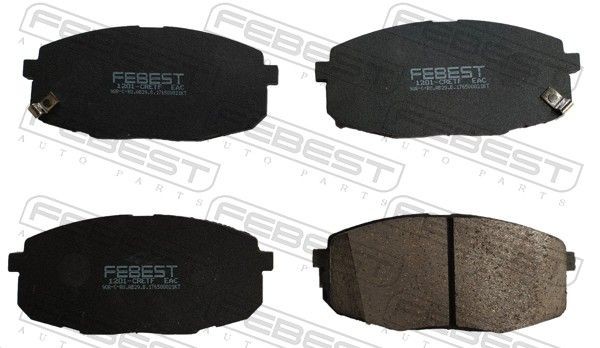 FEBEST 1201-CRETF: Piduriklotsid Esisild