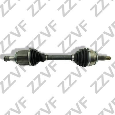ZZVF ZVPV037: Полуоска на предната ос отляво, 639mm