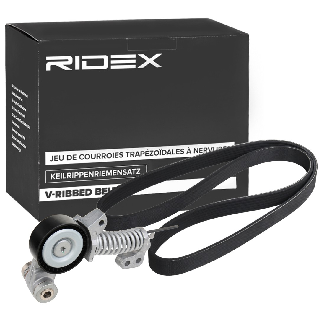 RIDEX 542R0646: V formos rumbuotas diržas, komplektas