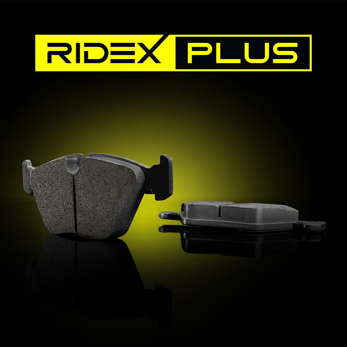 RIDEX PLUS 402B0587P: Piduriklotsid Esisild, koos pidurisadula kruvidega