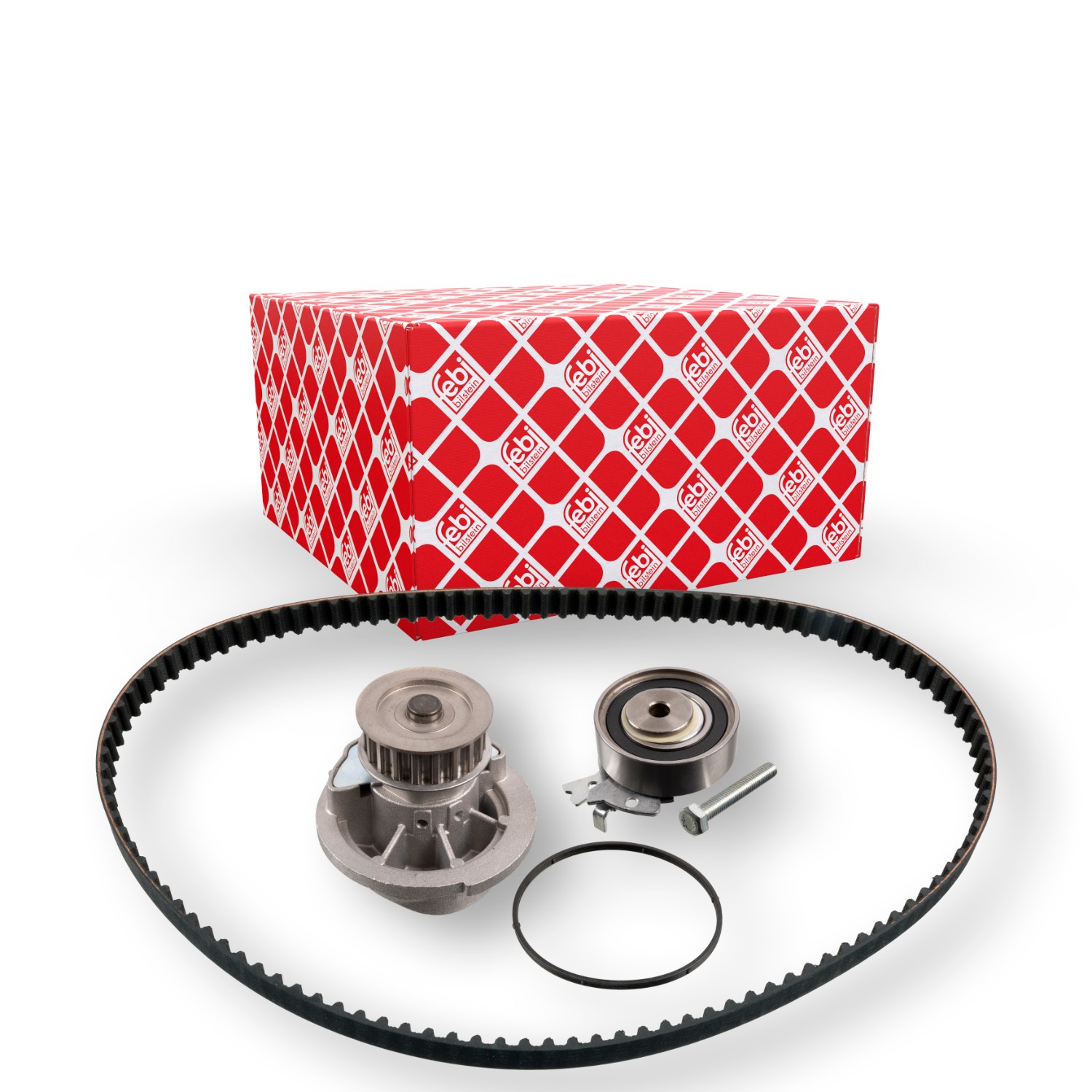 FEBI BILSTEIN 173249: Pompă apă + kit distribuție dinti: 111, Latime: 17mm
