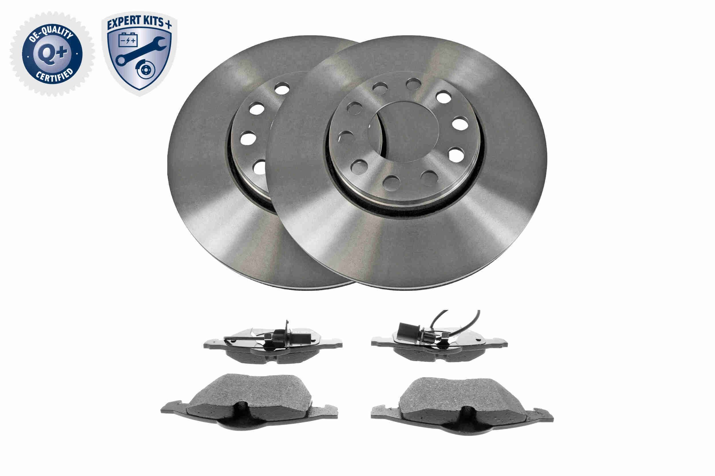 VAICO V10-5841: Pidurikomplekt, ketaspidur EXPERT KITS + Esisild, Ø: 288mm, sisemine õhutus
