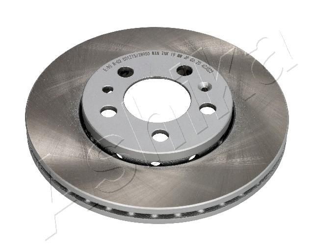 ASHIKA 60-00-0903C: Bremžu diski Priekšējais tilts, Ø: 256mm, ventilējams, Ø: 256mm, lakots