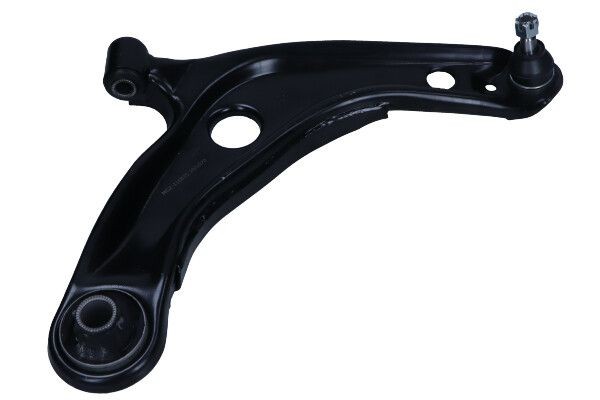 MAXGEAR 72-5331: Носач, окачване на колелата отдолу, на предната ос отдясно, стоманена пластина, с шарнир на носача/накрайник, с гумен тампон