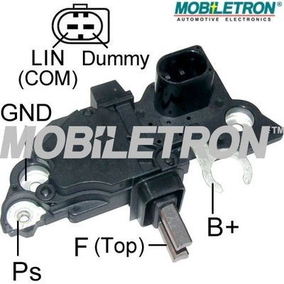 MOBILETRON VR-B301: Regolatore alternatore