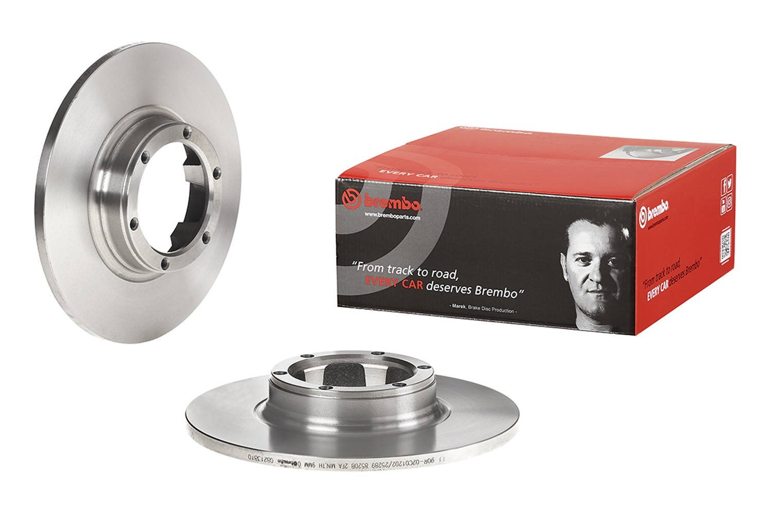BREMBO 08.2138.10: Δισκόπλακα PRIME LINE Ø: 228mm, πλήρες, Ø: 228mm