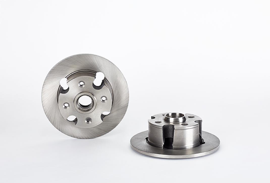 BREMBO 08.2163.20: Bremseskive PRIME LINE - With Bearing Kit Ø: 233mm, fuldstændigt, Ø: 233mm, med hjullejesæt