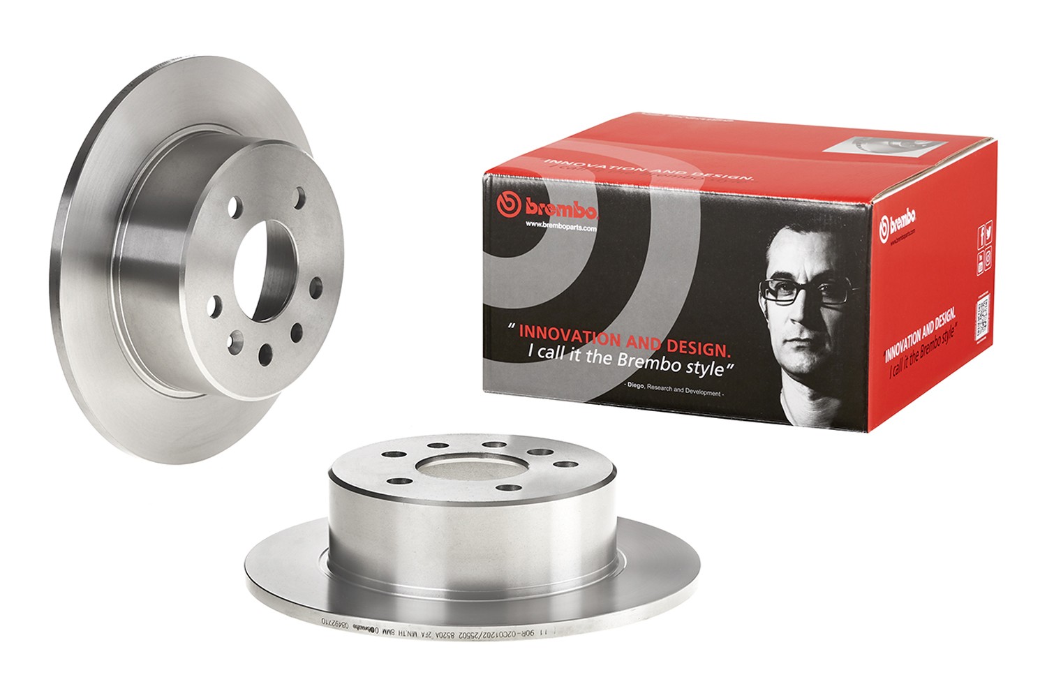 BREMBO 08.4927.10: Stabdžių diskas PRIME LINE Ø: 270mm, visiškai, Ø: 270mm, su varžtais