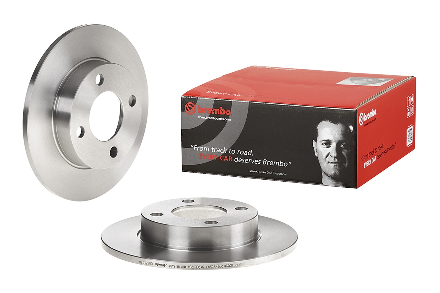 BREMBO 08.5213.10: Piduriketas PRIME LINE Ø: 245mm, täis, Ø: 245mm