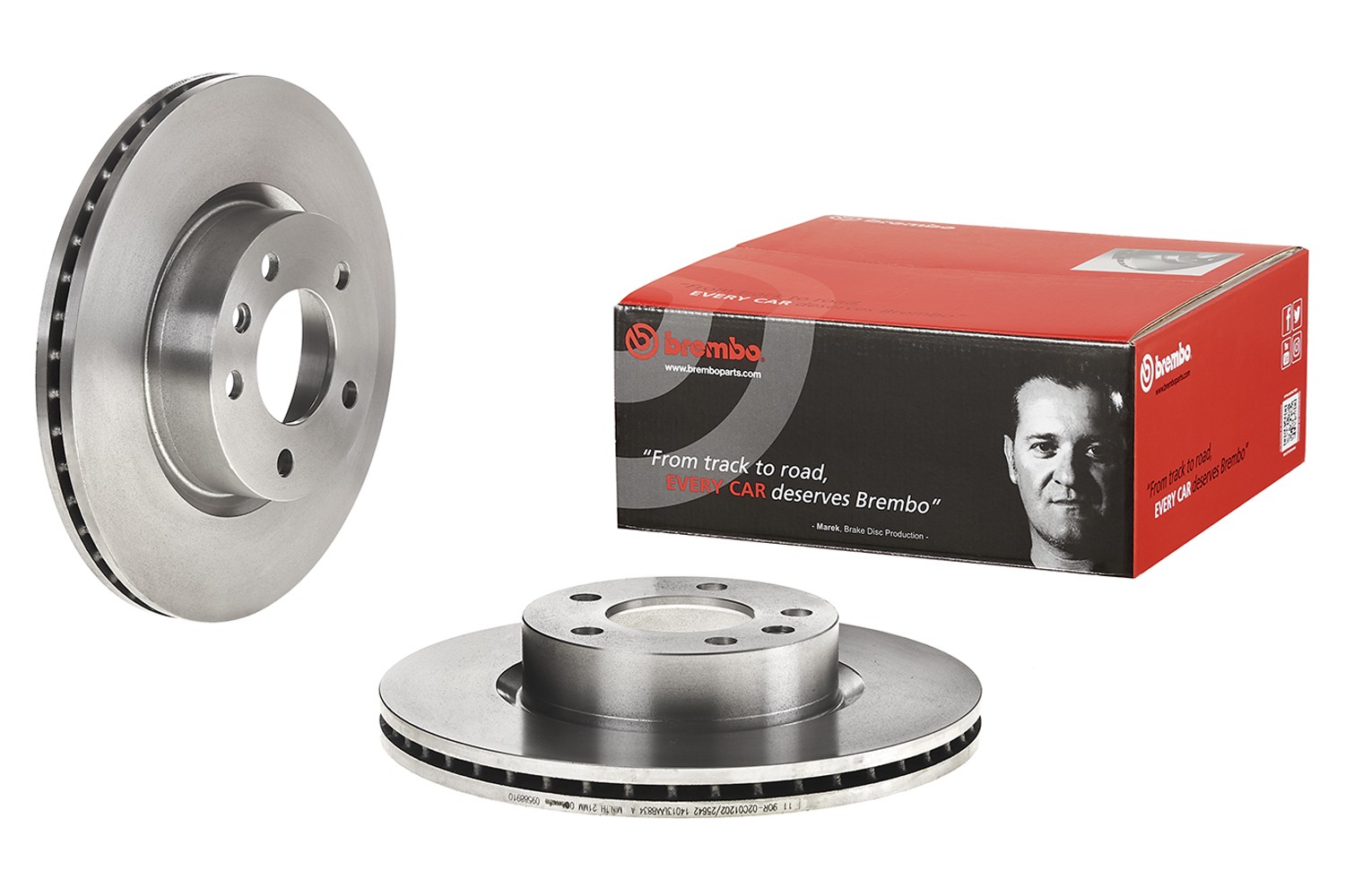 BREMBO 09.5889.10: Brzdový kotouč PRIME LINE R: 286mm, vnitřně větráno, R: 286mm