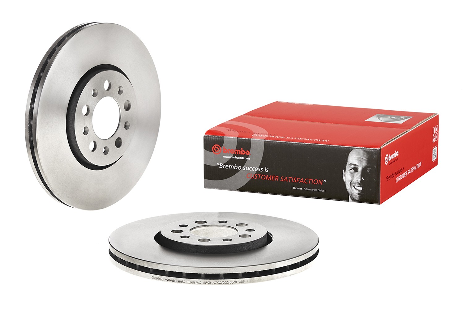 BREMBO 09.7010.20: Brzdový kotouč PRIME LINE R: 288mm, vnitřně větráno, R: 288mm, se šrouby