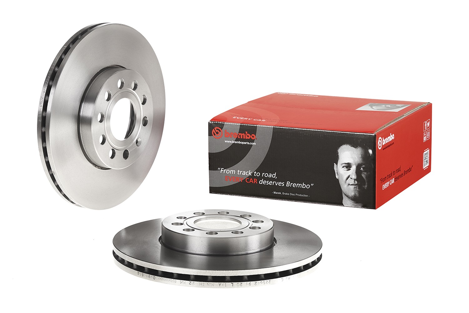 BREMBO 09.9145.14: Piduriketas PRIME LINE Ø: 288mm, sisemine õhutus, Ø: 288mm, koos kruvidega