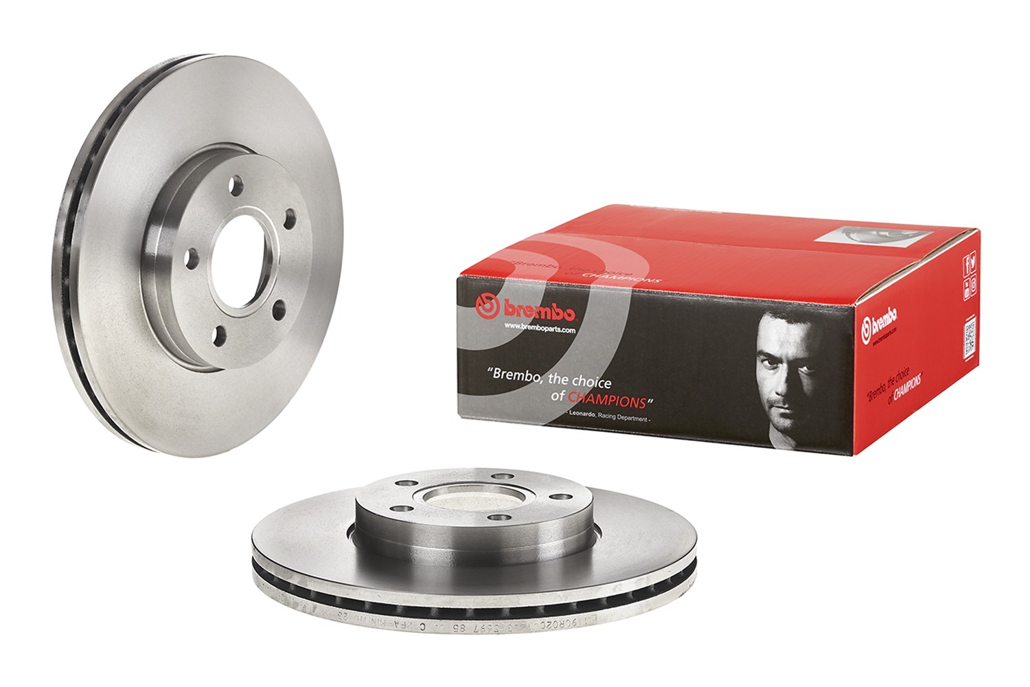 BREMBO 09.9464.14: Piduriketas PRIME LINE Ø: 278mm, sisemine õhutus, Ø: 278mm