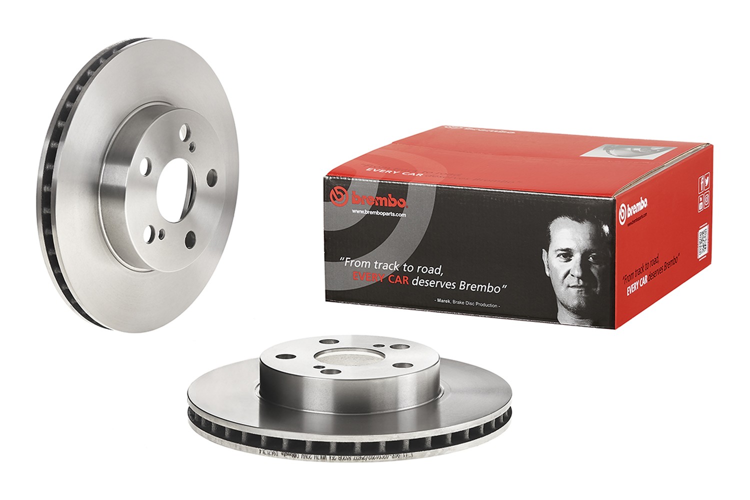 BREMBO 09.A713.14: Piduriketas PRIME LINE Ø: 255mm, sisemine õhutus, Ø: 255mm
