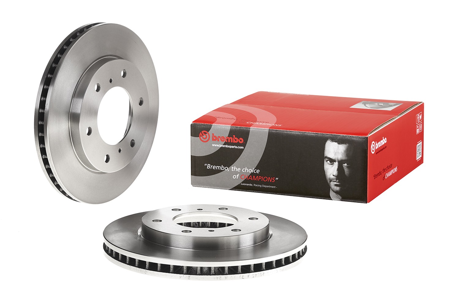 BREMBO 09.A868.10: Bremseskive PRIME LINE Ø: 294mm, indvendigt ventileret, Ø: 294mm