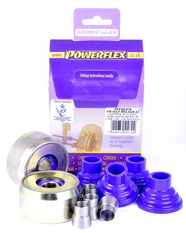 Powerflex PFF85-414: Suspensión, Brazo oscilante eje delantero, ambos lados, posterior, debajo Road Series