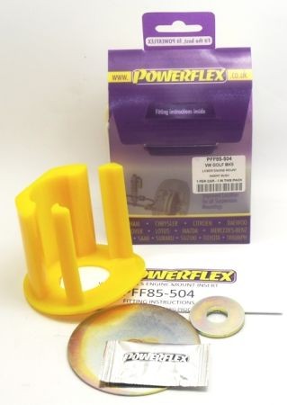 Powerflex PFF85-504: Motorophæng bag, nede, PU (polyuretan) Road Series