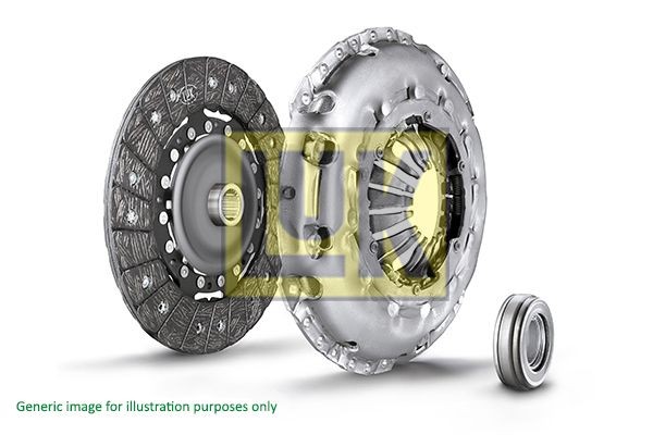 LuK 624 4051 00: Kit frizione LuK RepSet con cuscinetto disinnesto