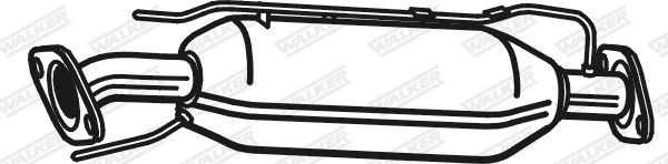 WALKER 93363: Tahmafilter Selective Catalytic Reduction (SCR) koos osadega