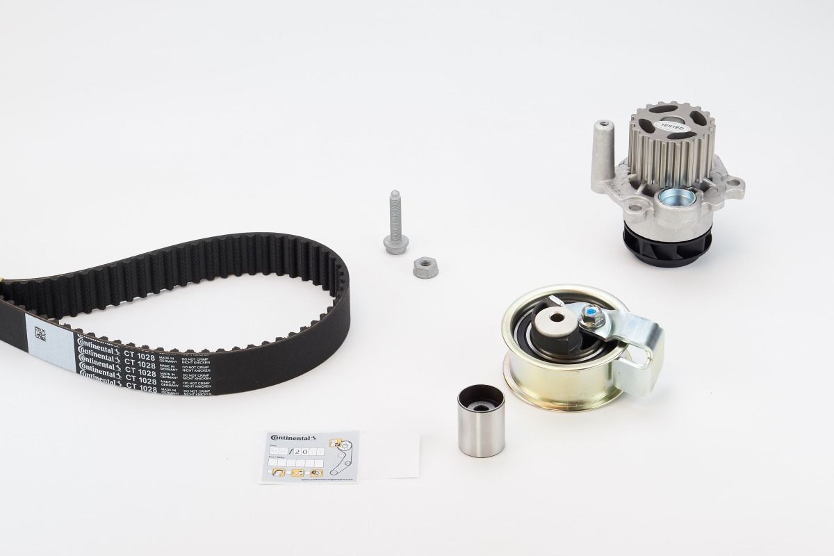 CONTITECH CT1028WP8: Pompă apă + kit distribuție dinti: 120, Latime: 30mm