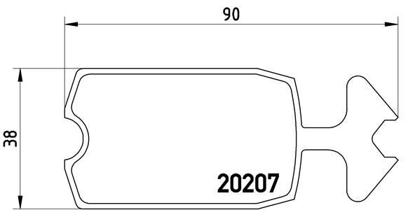 BREMBO P 61 002: Stabdžių kaladėlės PRIME LINE be priedų, su apsaugos nuo girgždėjimo plokšte