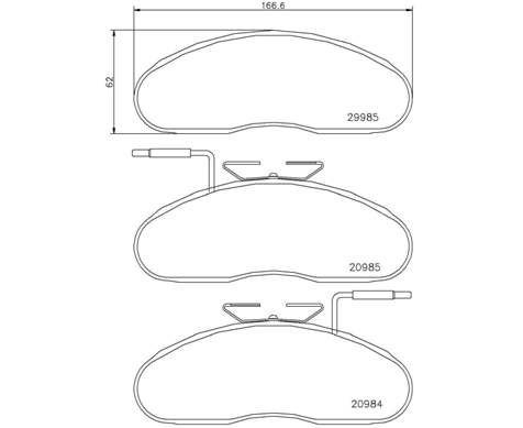 BREMBO P B7 002: Bromsbelägg PRIME LINE utan tillbehör, Anti-skrik-plåt