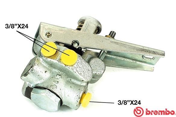 BREMBO R 68 003: Regulátor brzdné síly ESSENTIAL LINE