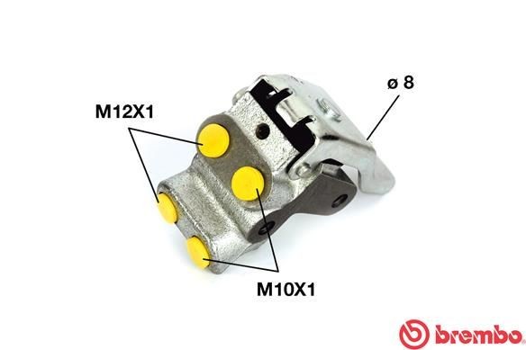 BREMBO R 68 010: Bromsreduceringsventil ESSENTIAL LINE