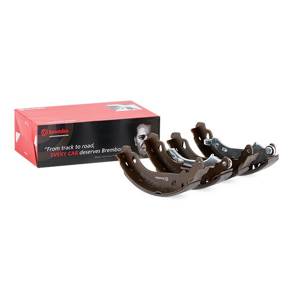 BREMBO S 61 525: Juego de zapatas de frenos ESSENTIAL LINE con palanca freno de mano