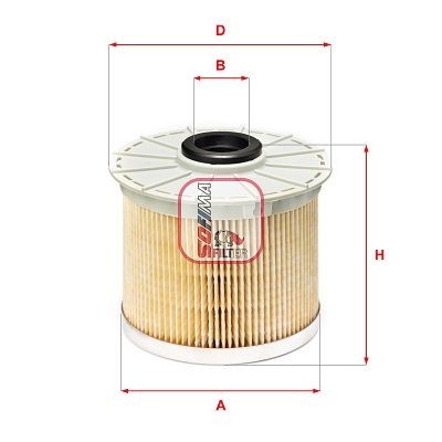 SOFIMA S 6131 NE: Degvielas filtrs