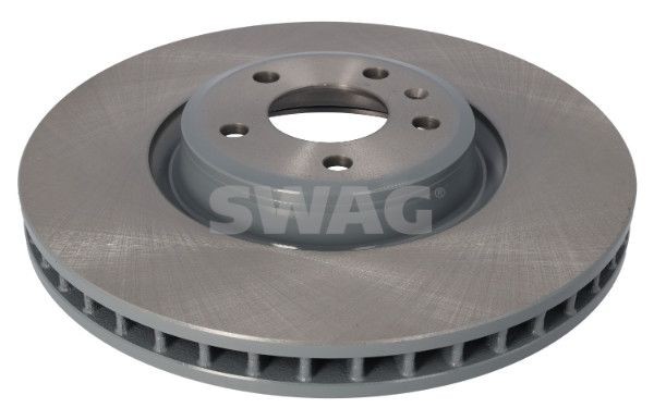 SWAG 33 10 0910: Stabdžių diskas priekinė ašis, Ø: 349mm, vidinis ventiliavimas, Ø: 349mm, padengta